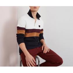 MAILLOT A MANCHES LONGUES COLOR-BLOCK