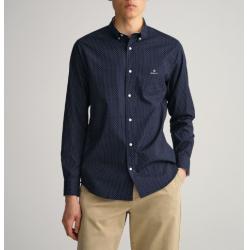 CHEMISE REGULAR FIT EN COTON OXFORD IMPRIME