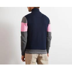 CARDIGAN ZIPPE EN MAILLE FANTAISIE