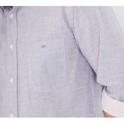 EDEN PARK - CHEMISE EN COTON FIL A FIL