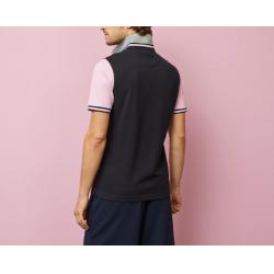 POLO COLOR-BLOCK A LOGO ECUSSON