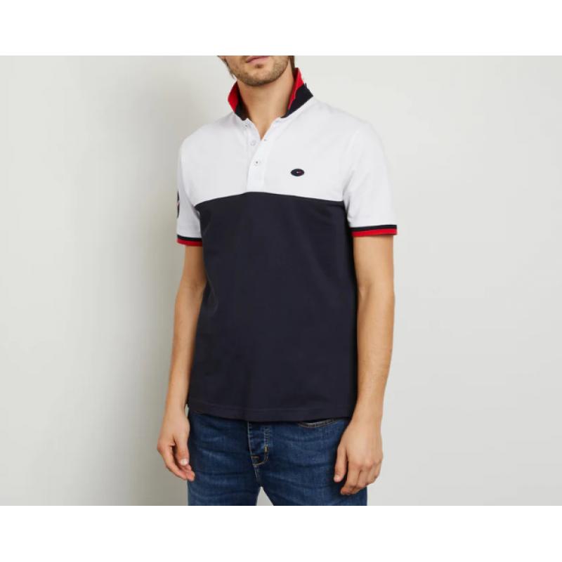 POLO COLOR-BLOCK AVEC BRODERIE N°10