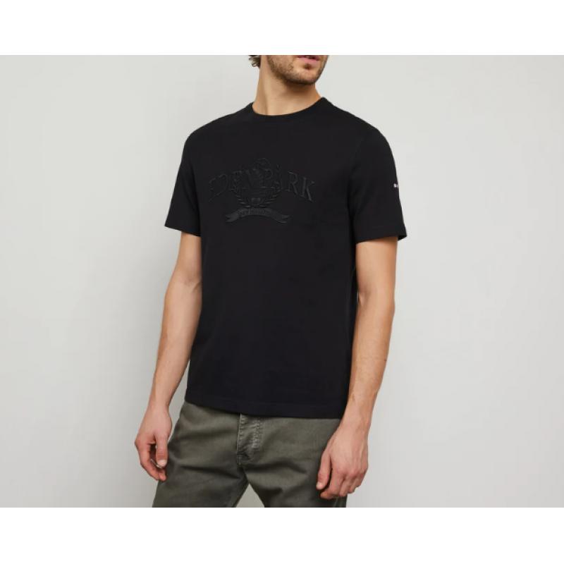 T-SHIRT MANCHES COURTES NOIR