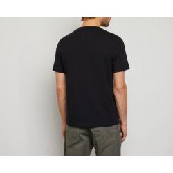 T-SHIRT MANCHES COURTES NOIR