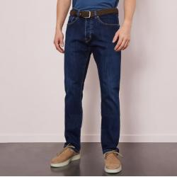 JEAN REGULAR EN COTON STRETCH BLEU