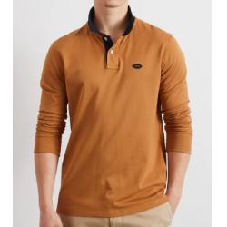 POLO MANCHES LONGUES AVEC BADGE OVALE