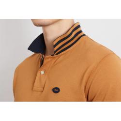 POLO MANCHES LONGUES AVEC BADGE OVALE
