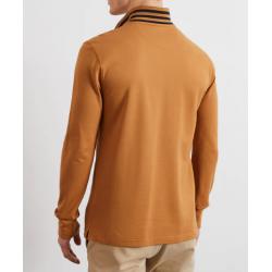 POLO MANCHES LONGUES AVEC BADGE OVALE