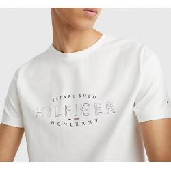 T-SHIRT AJUSTÉ À LOGO
