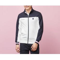 SWEAT MANCHES LONGUES ZIPPE COLOR-BLOCK