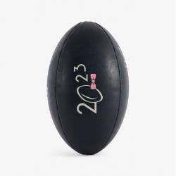Ballon de rugby bleu foncé à inscription 2023