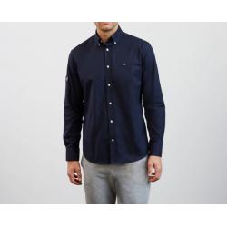 Chemise bleu marine avec broderies XV de France dans la dos