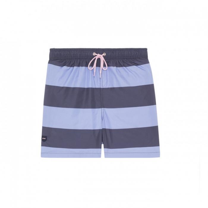 Short de bain cerclé marine Short de bain cerclé marine