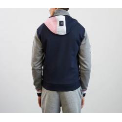 Sweat tricolore zippé XV de France