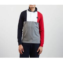 Maillot de rugby tricolore XV de France avec broderie dans le dos