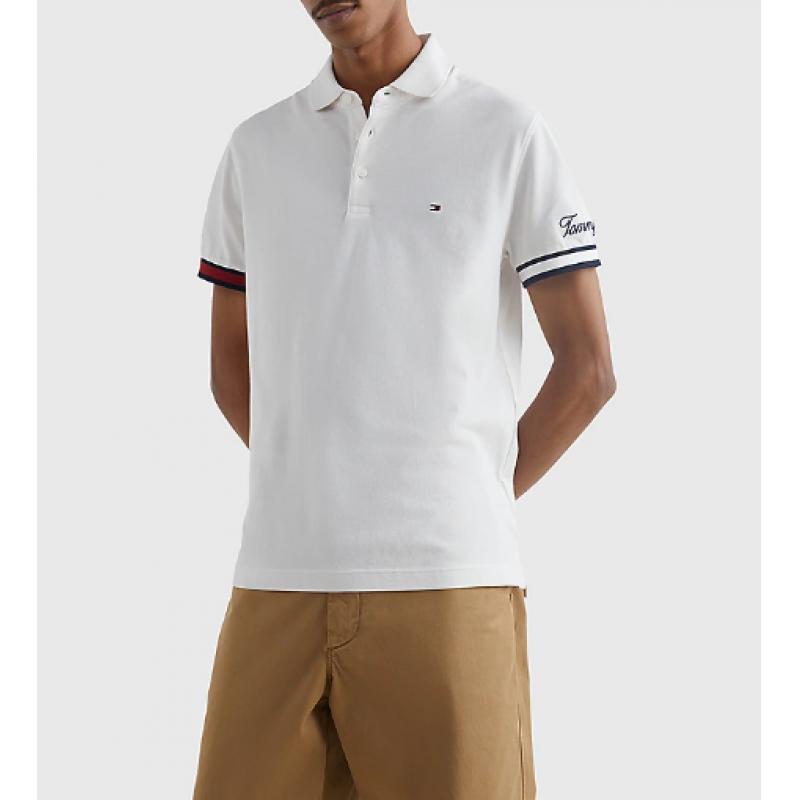 POLO AJUSTÉ À LOGO SIGNATURE