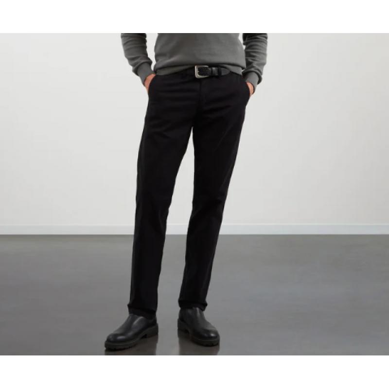 Pantalon en toile coupe droite