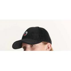 Casquette en velours JOTT Cloud Noir