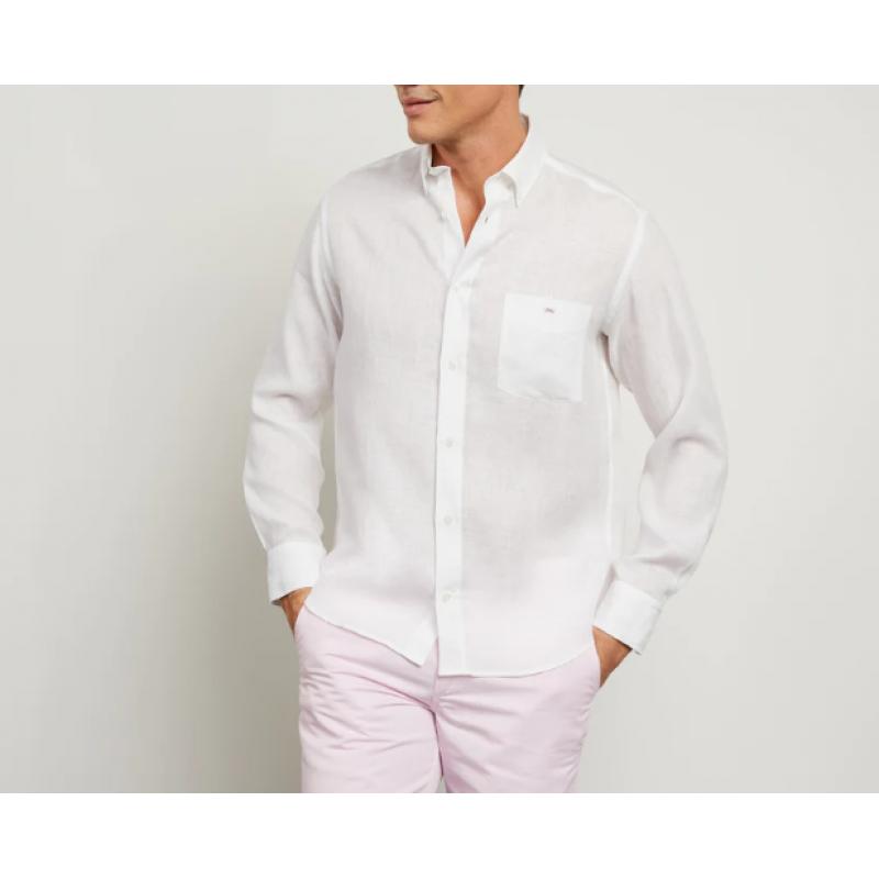 EDEN PARK - CHEMISE UNIE EN LIN