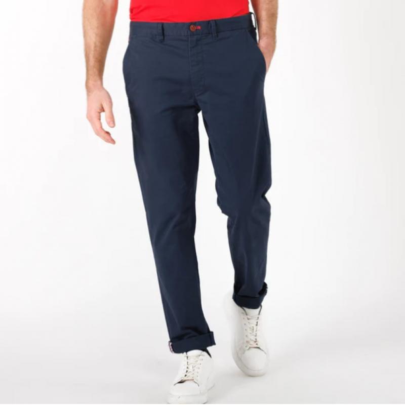 VICOMTE A. - CHINO LORENZO EN COTON UNI