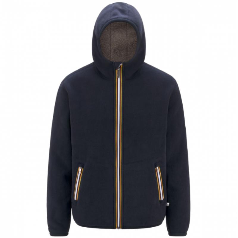 Veste courte en polaire réversible Jacques Sherpa Polar Double