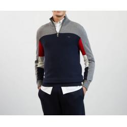 Pull tricolore avec broderie XV de France  