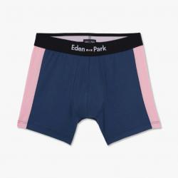 Boxer colorblock bleu foncé