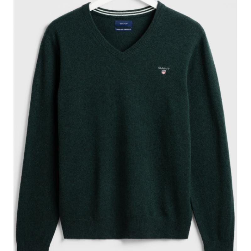 PULL COL V EN LAINE D'AGNEAU ULTRAFINE