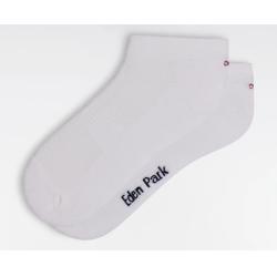 Chaussettes en coton stretch mélangé blanches