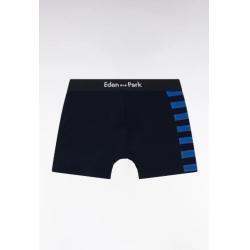 Lot de deux boxers en jersey de coton stretch détails cerclés