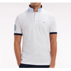Polo à manches courtes en...