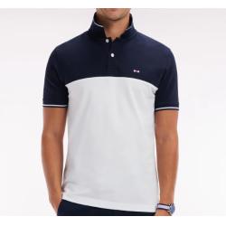 Polo à manches courtes en...
