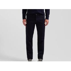 EDEN PARK- Pantalon chino en piqué de coton stretch et modal coupe Regular EDEN PARK- Pantalon chino en piqué de coton stretch et modal coupe Regular