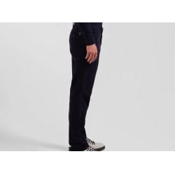 EDEN PARK- Pantalon chino en piqué de coton stretch et modal coupe Regular EDEN PARK- Pantalon chino en piqué de coton stretch et modal coupe Regular