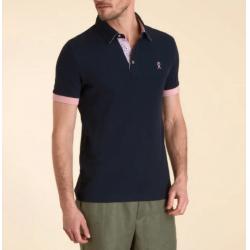 Polo à Détails Imprimé