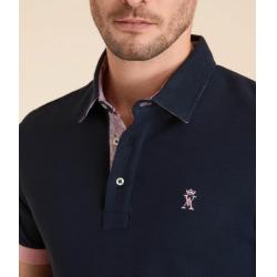 Polo à Détails Imprimé
