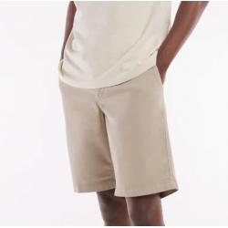 Bermuda chino en coton stretch coupe droite