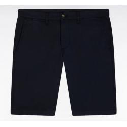 Bermuda chino en coton stretch coupe droite