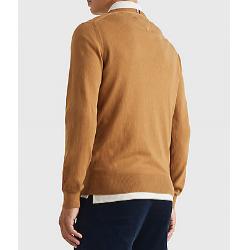 TOMMY HILFIGER - PULL EN COTON ET CACHEMIRE À COL EN V