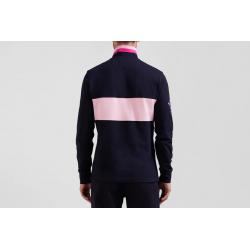 EDEN PARK - Polo manches longues en piqué coton broderie 10 manche coupe Regular