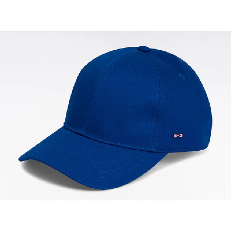 Casquette unie en twill de coton broderie noeud papillon