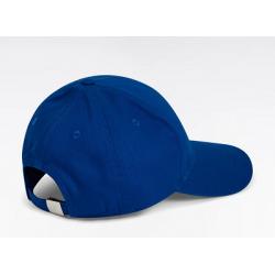 Casquette unie en twill de coton broderie noeud papillon