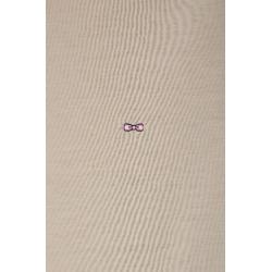 T-shirt uni en lyocell et coton coupe droite