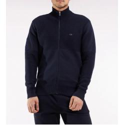 Cardigan zippé XV de France en coton marine