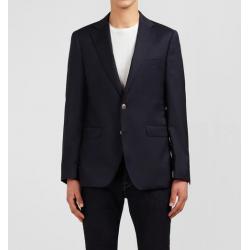 Blazer bleu marine 100 % laine Coupe Regular 