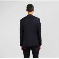 Blazer bleu marine 100 % laine Coupe Regular 