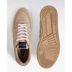 Sneakers en cuir suédé