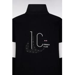 Maillot à manches longues en jersey épais broderie dos coupe droite