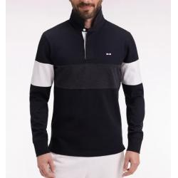 Maillot à manches longues en jersey épais broderie dos coupe droite