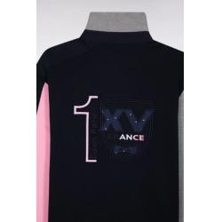 Maillot à manches longues XV de France marine dos brodé coupe droite